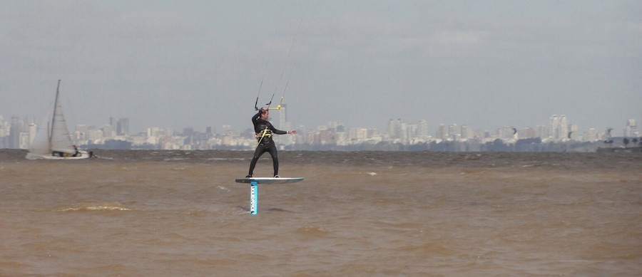 Rio de la Plata is a great place to practice water sports
