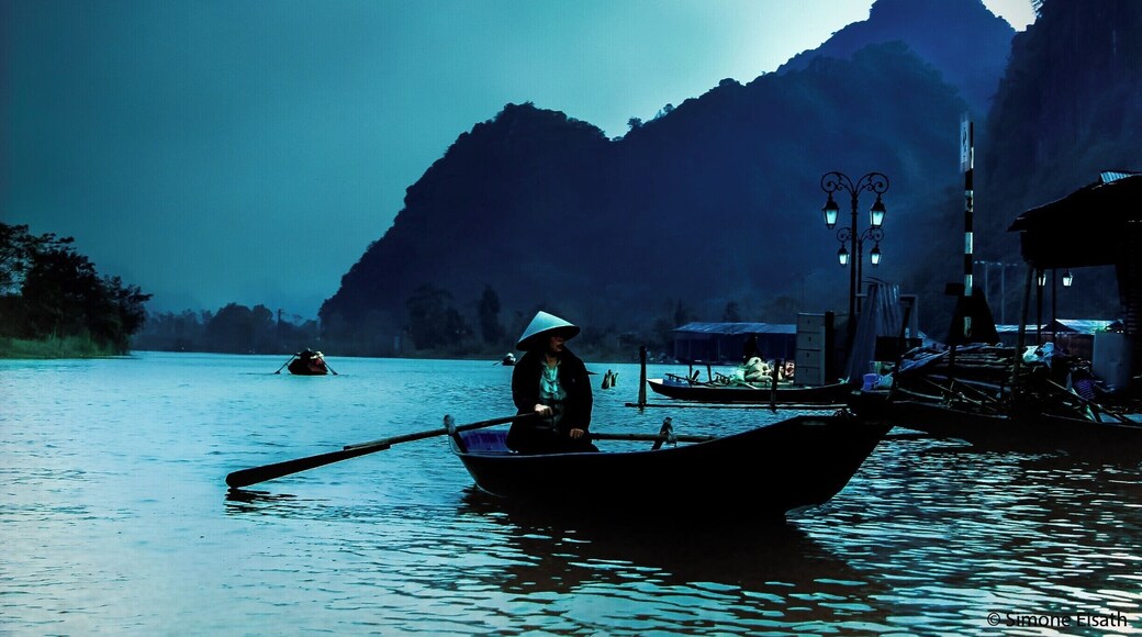 on the river to Perfume Pagoda, Vietnam