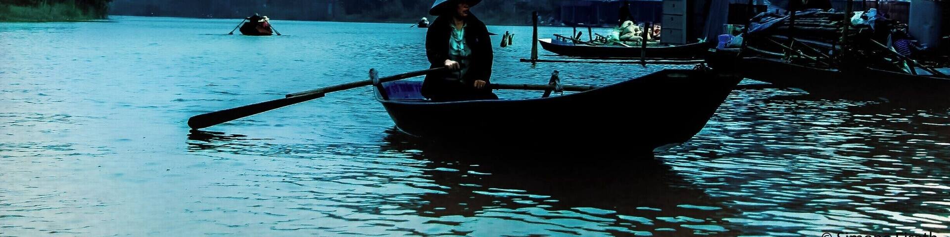 on the river to Perfume Pagoda, Vietnam
