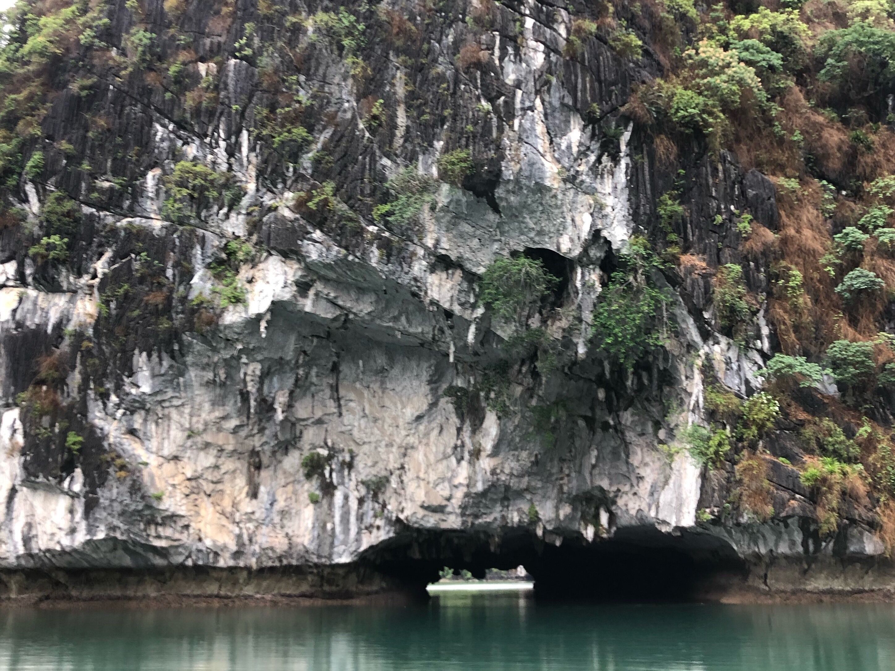 On your last day of the cruise you go to the Dark and Bright cave with a local rower and into the lake area.