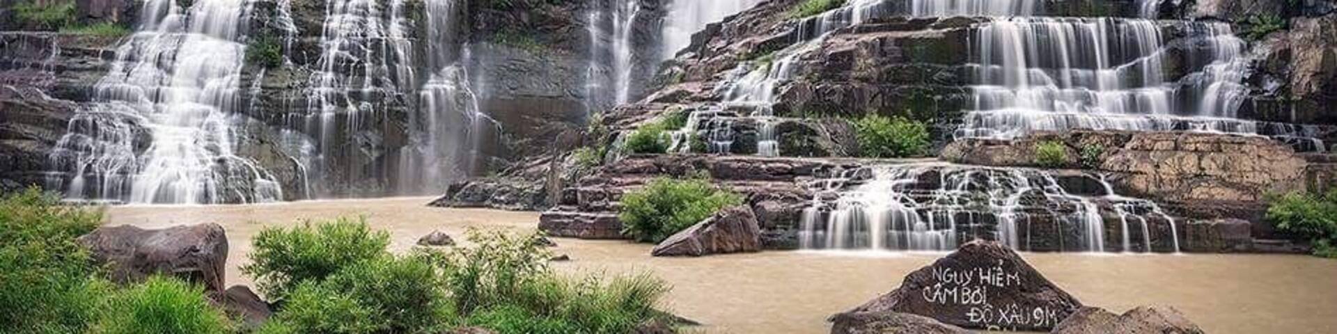 Pongour waterfall near Da Lat in Vietnam
This is a absolutely stunning place to visit