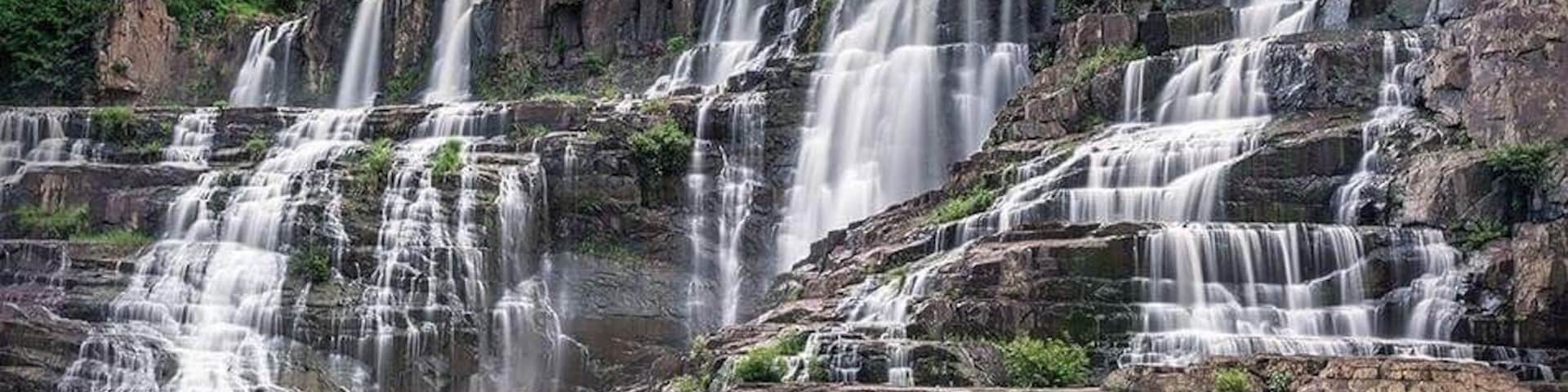 Pongour waterfall near Da Lat in Vietnam 
This is a absolutely stunning place to visit