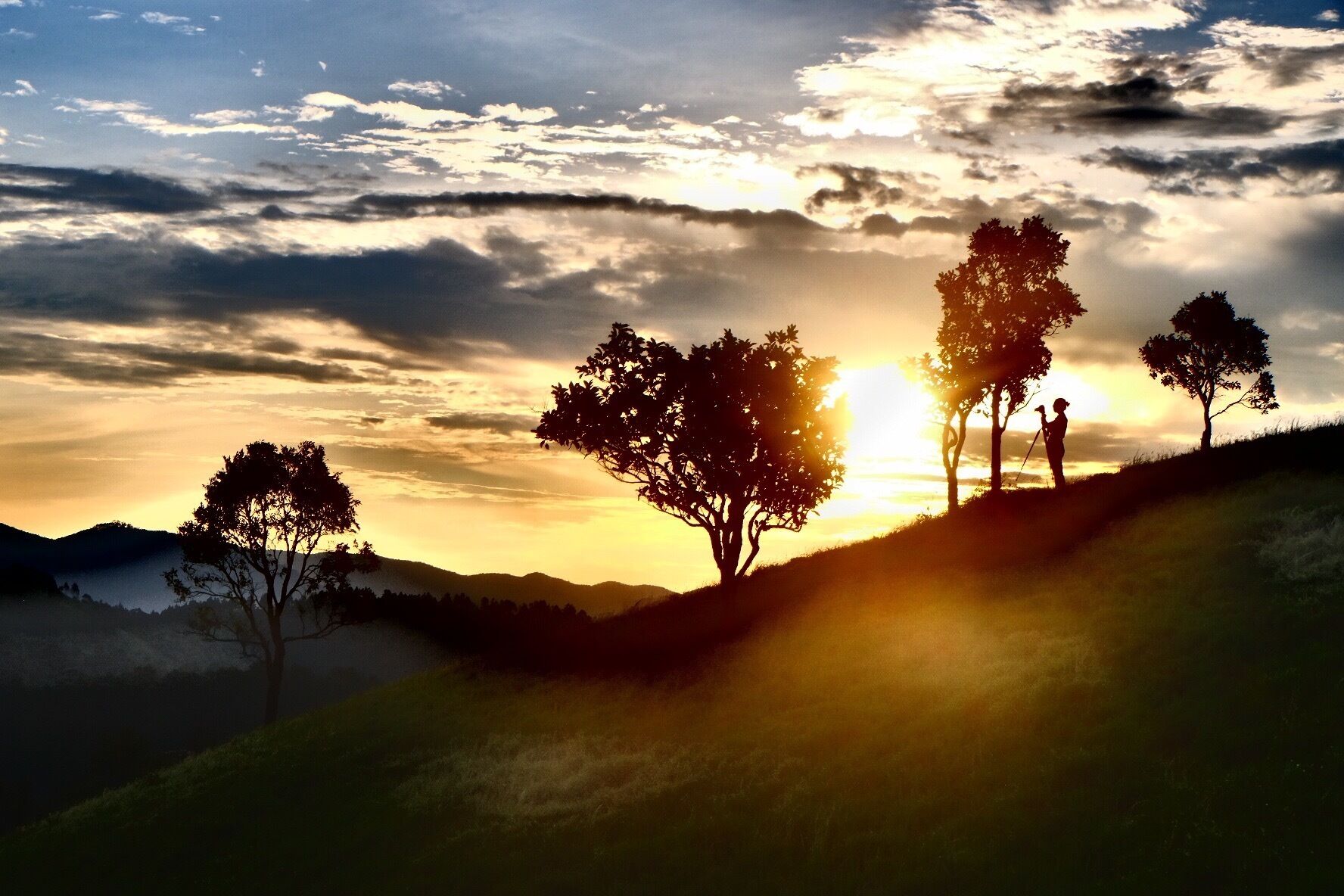 Ta Nang Phan Dung hill in the sunrise 
20km trekking in day 1 to the rest place 
More than 15km in day 2 to Phan Dung lake
Another option with 55km route to discover beautiful waterfalls Yavly, Bay.

Significantly amazing green at rainy season...come and feel yourself 
