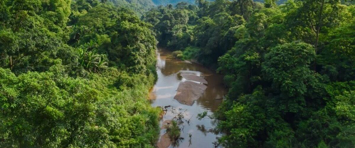 Photo taken from a bridge at the Phong Nha National Park, in Vietnam, the home for some of the biggest caves in the world. #vietnam #phongnha #bestof5