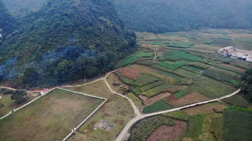 The landscape in North Vietnam