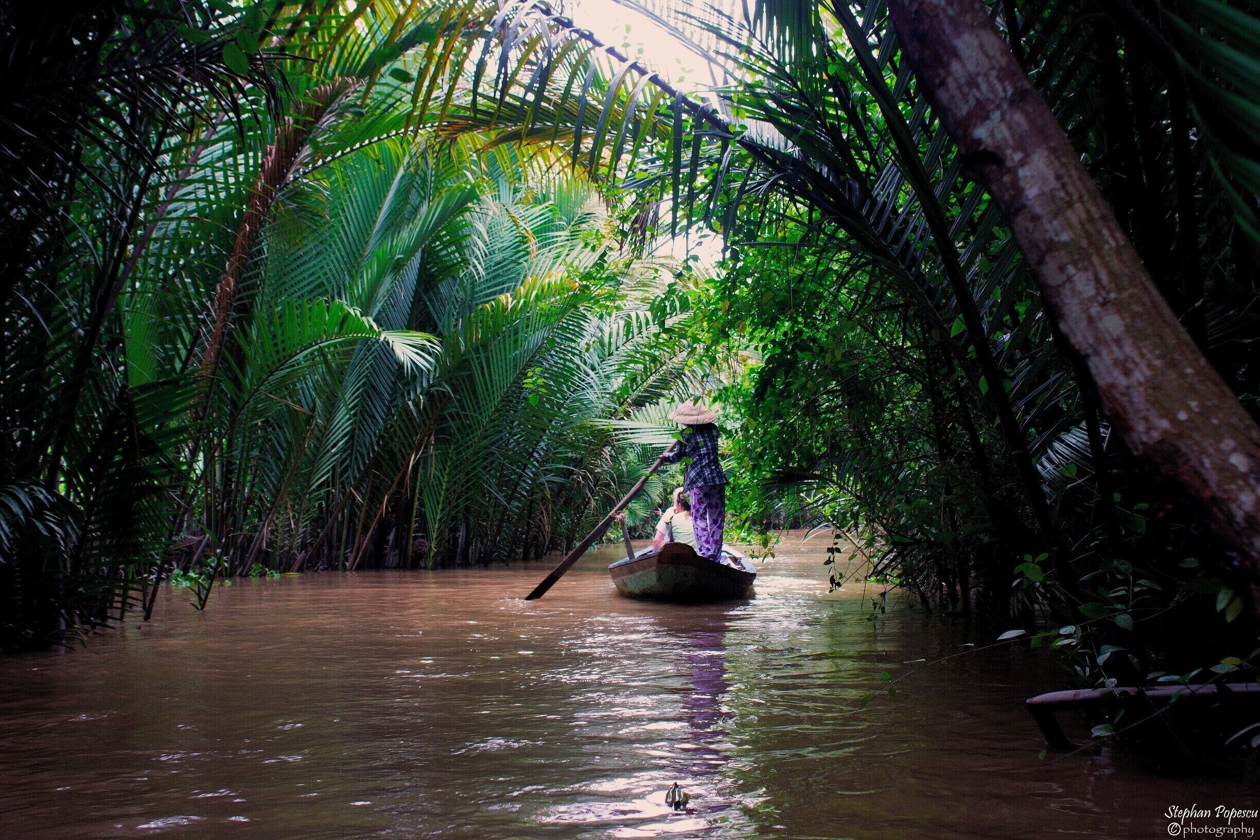 Exploring the heart of the Mekong Delta. Often referred to as the "rice bowl" of Vietnam, the delta is a melting pot of all of the best that Vietnam has to offer. Bustling with locals, markets and wildlife in many places, you can still find a moment or two of serenity as we did here. Floating down the muddy brown waters, feeling as if you could hear the calls of nature around you was undeniably a moment in time I'll never forget.

www.wheremypassportgoes.com

www.facebook.com/wheremypassportgoes