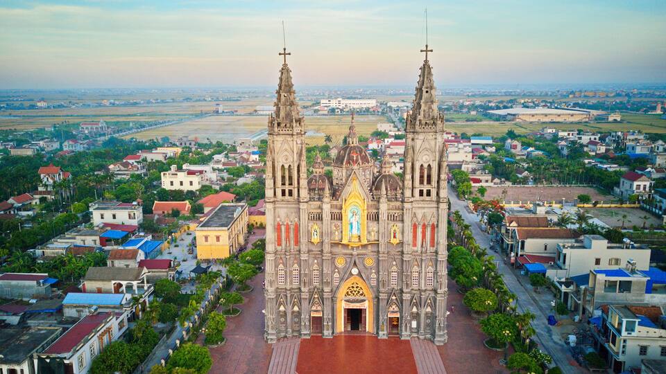Hung Nghia church, Namdinh, Vietnam