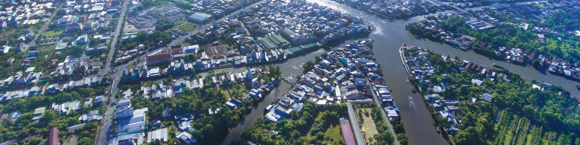 view of the Nga Bay city in the morning