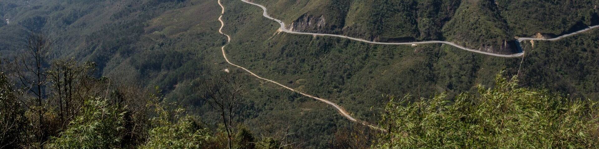 Amazing roads to ride on a motorcycle, with a break in the weather. Northern Vietnam is quiet and peaceful just be careful for livestock...