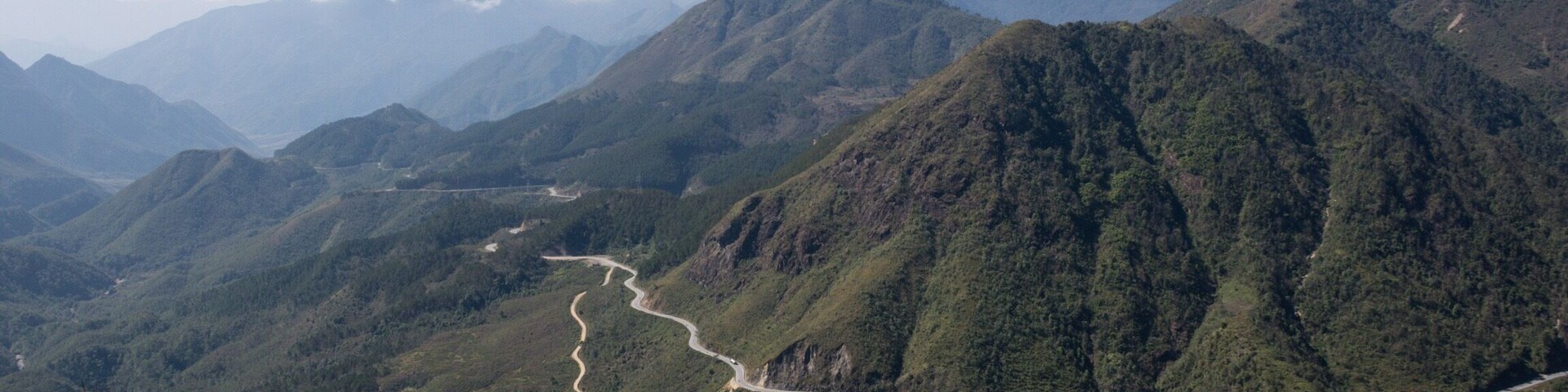 Amazing roads to ride on a motorcycle, with a break in the weather. Northern Vietnam is quiet and peaceful just be careful for livestock...