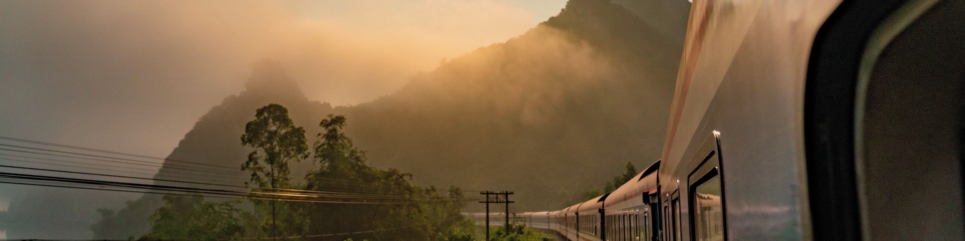 Over night train traveling in Vietnam took this early morning shot out my window.