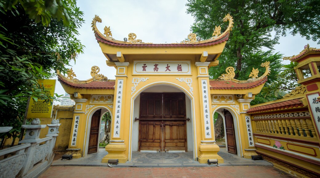 Hanoi, Vietnam - December 04, 2015: Tran Quoc pagoda in Hanoi, Vietnam. This pagoda is located on a small island near the southeastern shore of West Lake. This is the oldest Buddhist temple in Hanoi.