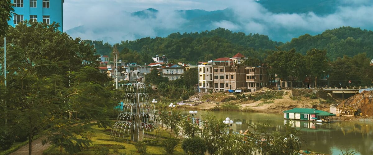 Early morning in Ha Giang—capital of the namesake Vietnamese district and gate to the most beautiful area in the country.