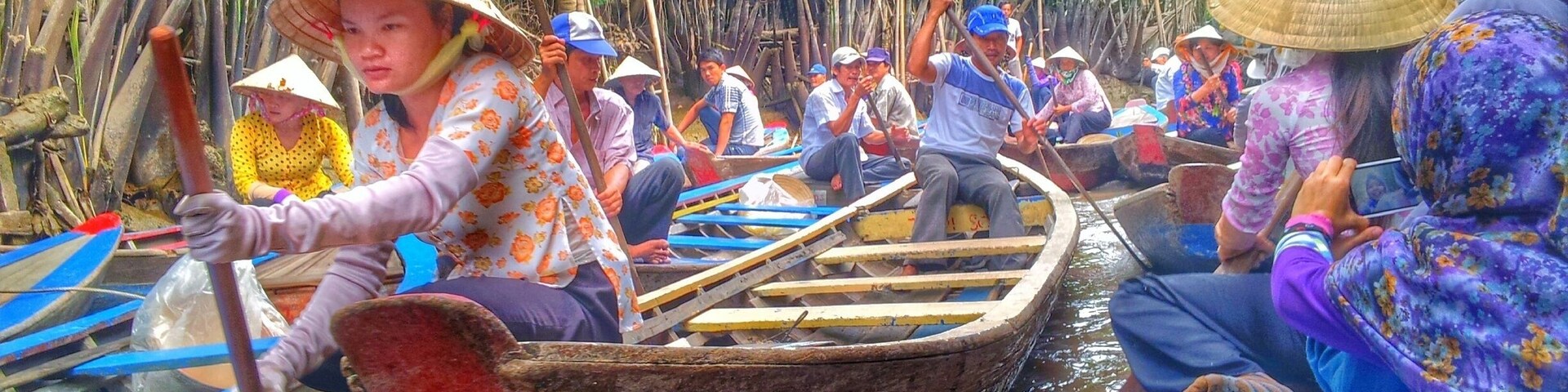 River traffic only in Mekong.