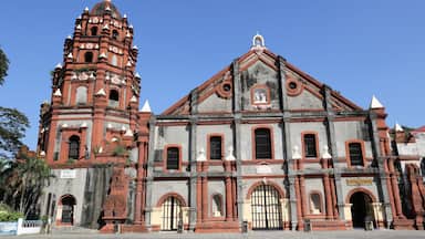 Die Barockkirche Peter und Paul in Calasiao, Provinz Pangasinan, Philippinen