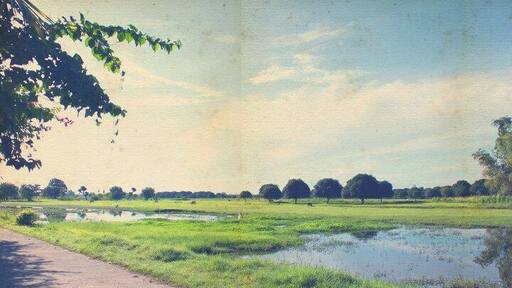 Enjoying the rustic life in the province of Paniqui in Tarlac, Philippines