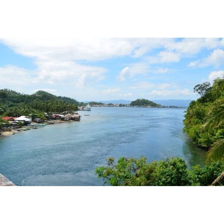 My town viewing from Liloan bridge😃👍