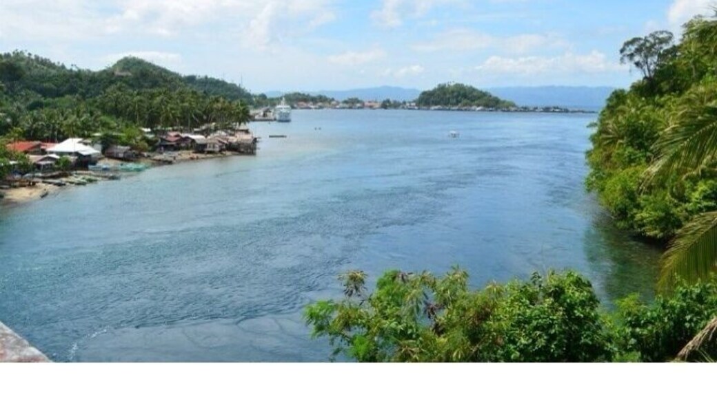 My town viewing from Liloan bridge😃👍