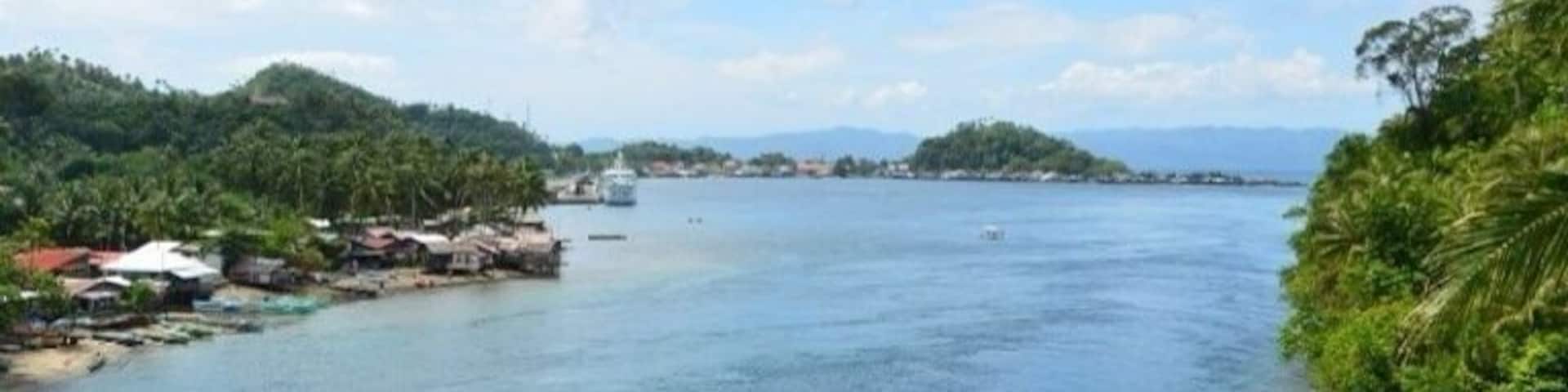 My town viewing from Liloan bridge😃👍