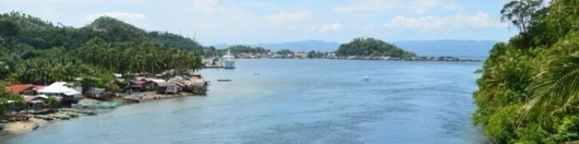 My town viewing from Liloan bridge😃👍