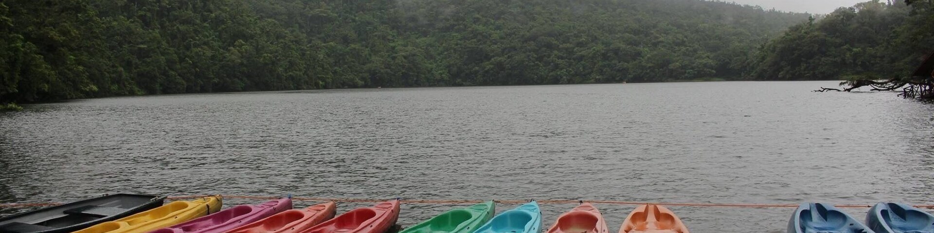 View of lake Bulusan...