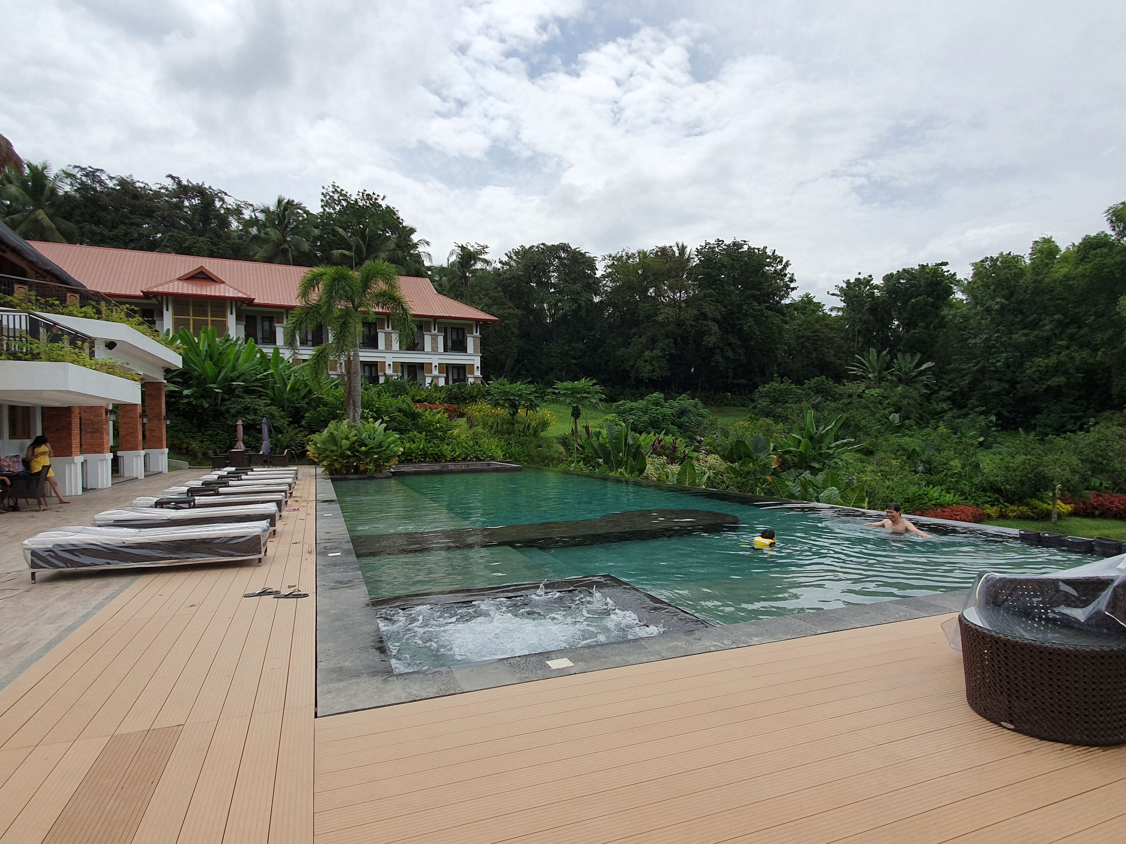 Almost 45 minutes drive from Iloilo City. This sprawling resort farm has complete amenities for the family.The food is so delicious .Fresh vegetables from  the farm as well as food is served hot.Worth going if you are in Iloilo City.