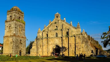 Paoay Church and Belfry. This church was declared a National Cultural Treasure by the Philippine government in 1973 and a UNESCO World Heritage Site in 1993.