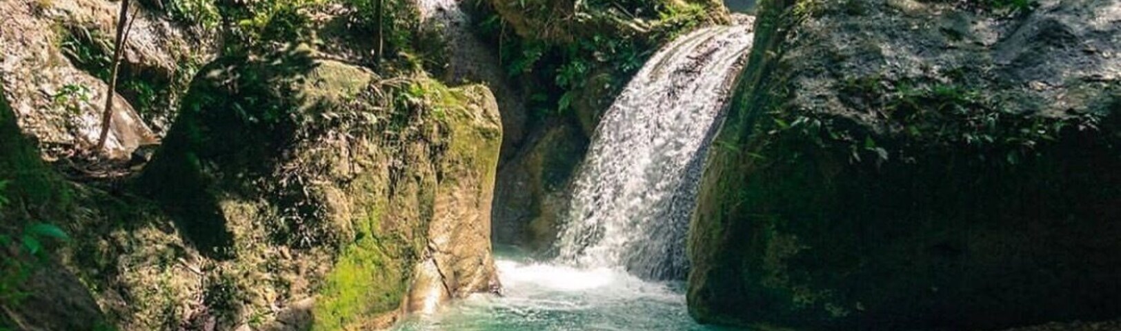 Inambakan Falls in Cebu, Philippines