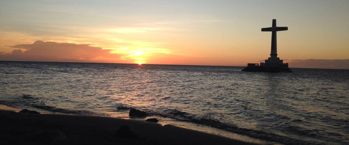 Sunset- best time to visit Sunken Cemetery