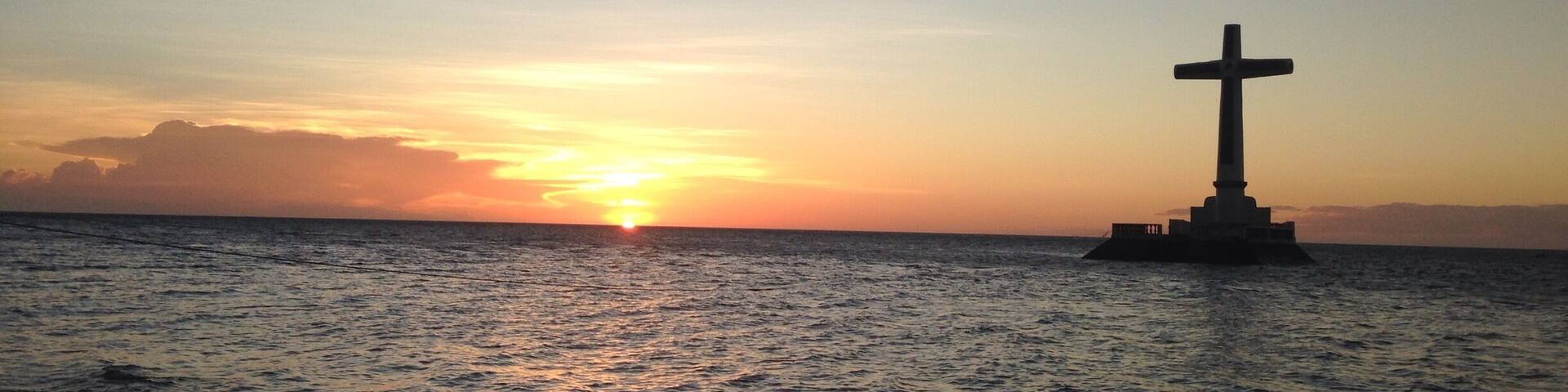 Sunset- best time to visit Sunken Cemetery