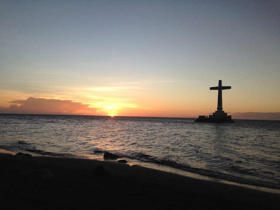Sunset- best time to visit Sunken Cemetery