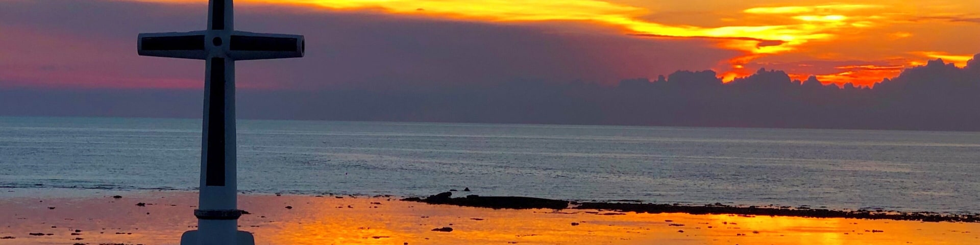 A journey ends here in the sunset of the sunken cemetery when you go to Camiguin Island. A beautiful place to rediscover history and the story behind it.