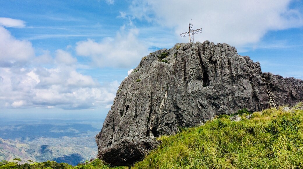 Mt. Napulak at its peak.