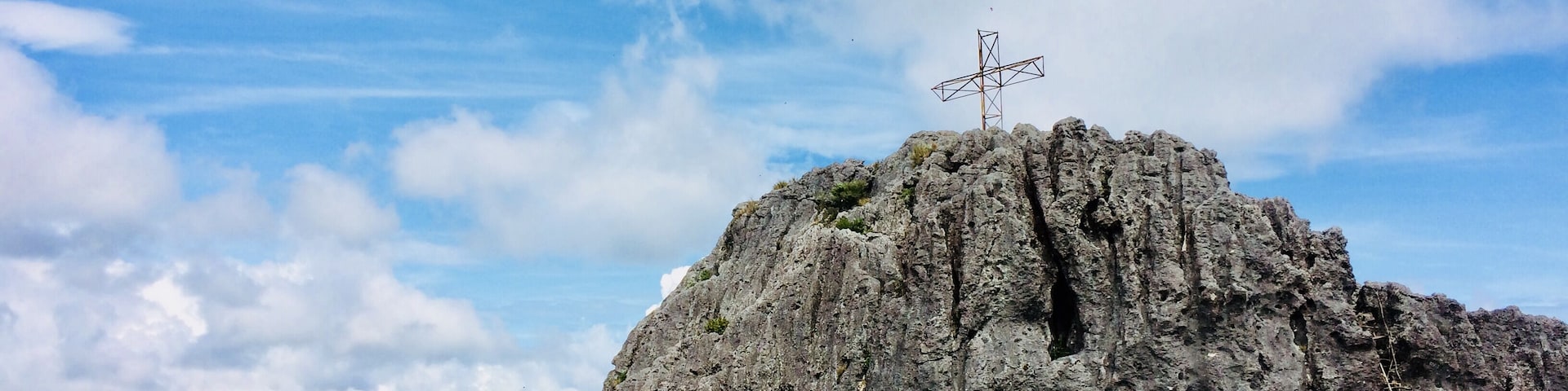 Mt. Napulak at its peak.