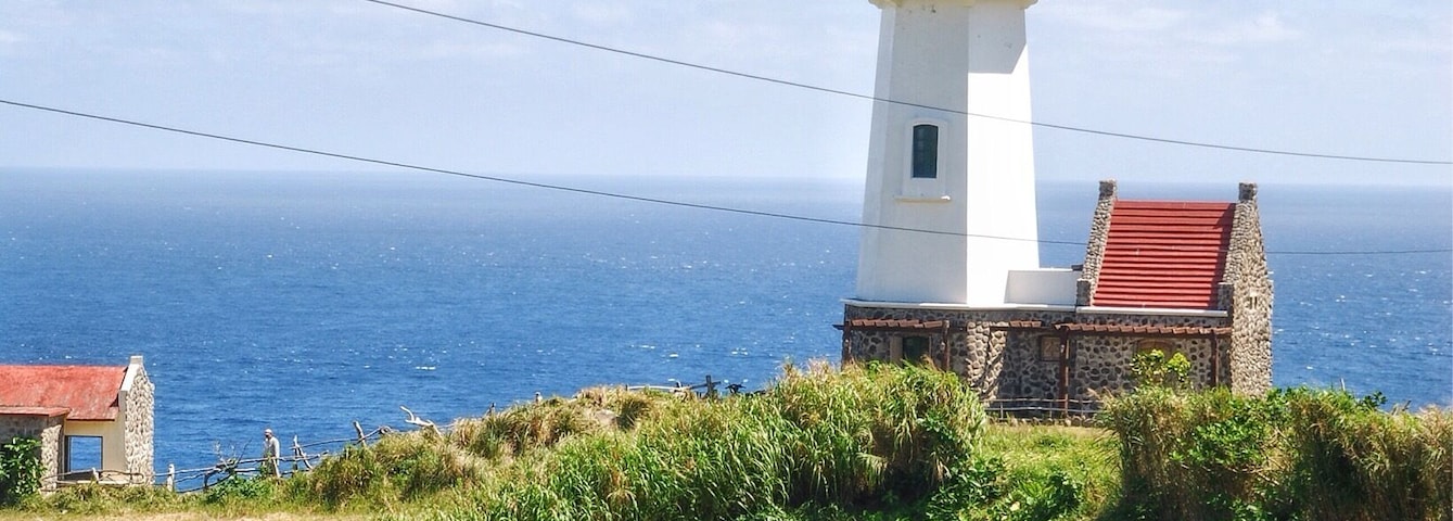 A tranquil spot of light house in Batanes