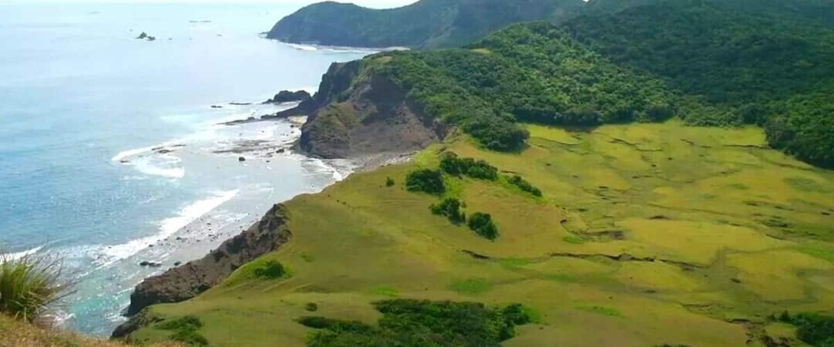 The amazing view from Cape Engano lighthouse. Looks like Batanes at first glance. #beach