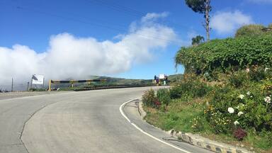 A highway 7,400 feet above sea level