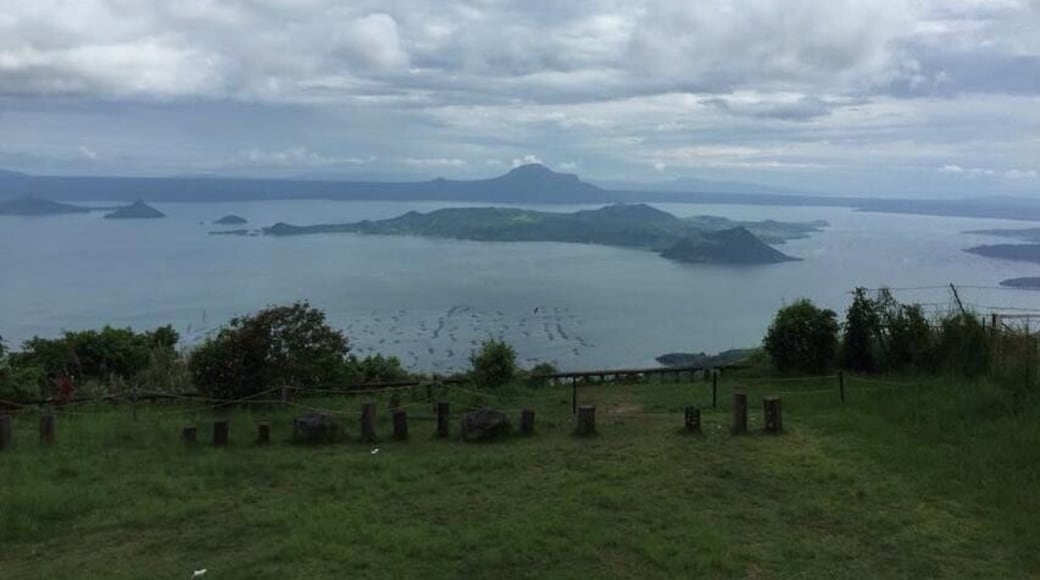 in the Pacific Ring of Fire is #TaalVolcano the 2nd most active volcano in the #Philippines The #Caldera is mostly filled with #LakeTaal so it's a lake, with a volcano within a lake