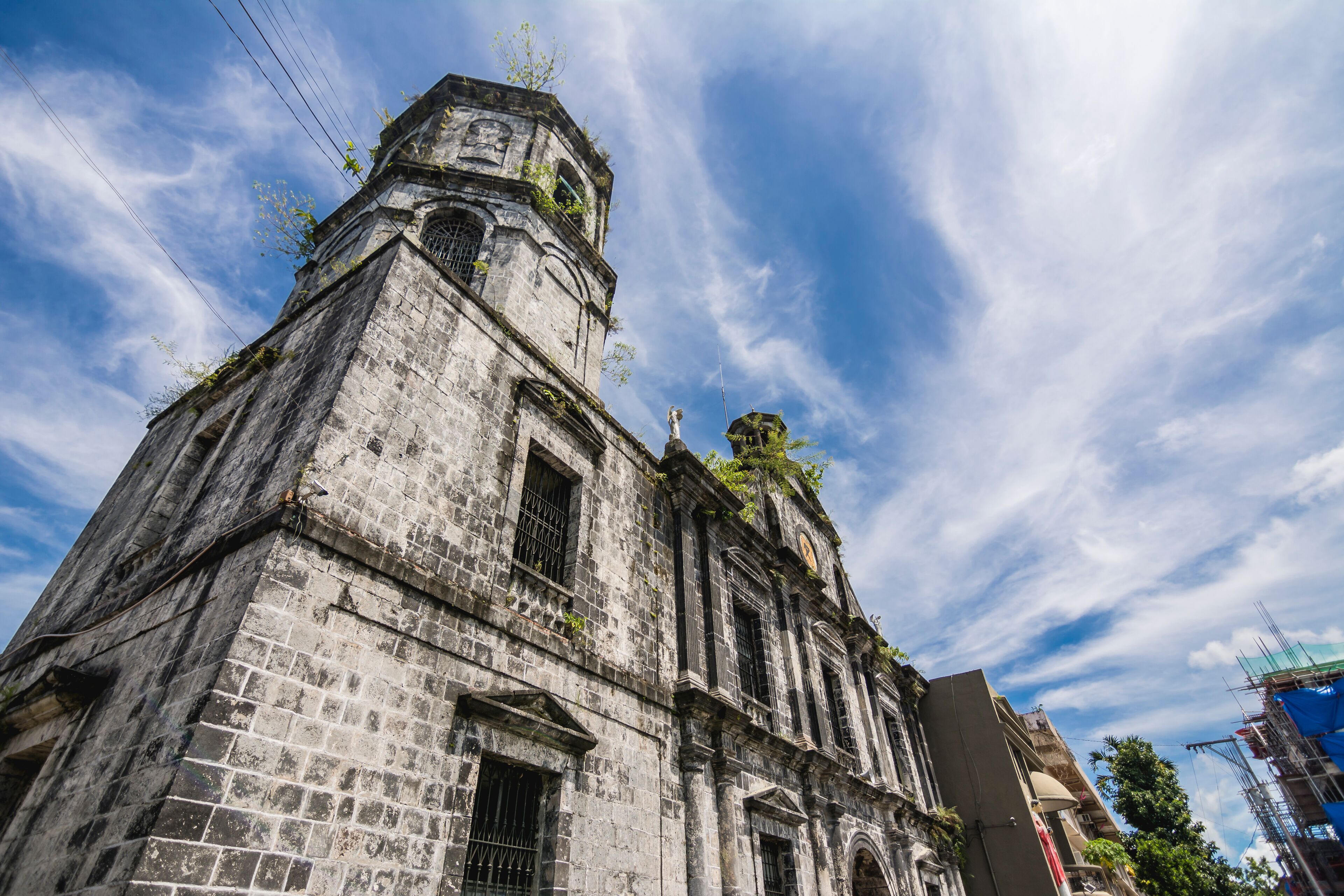 Ligao City, Albay, Philippines - Oct 2022: St. Stephen Protomartyr Parish Church.