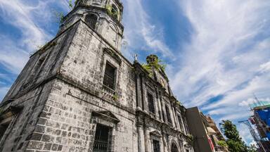 Ligao City, Albay, Philippines - Oct 2022: St. Stephen Protomartyr Parish Church.