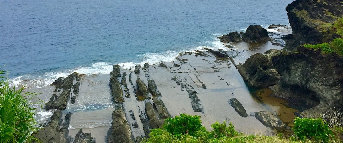 Pacific ocean seen in the island of Catanduanes, Philippines 🇵🇭..