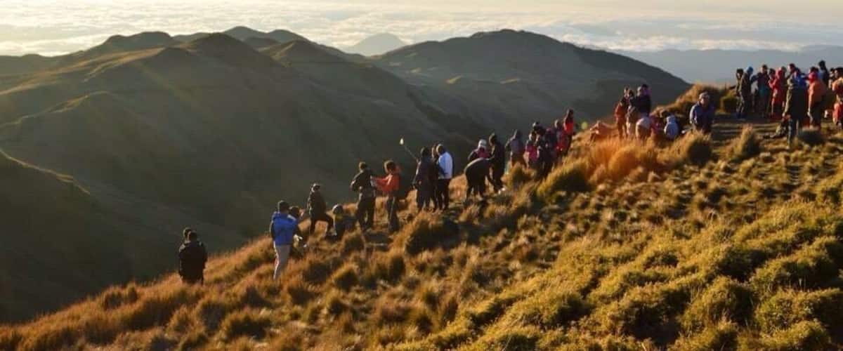 At the summit, #seaofclouds