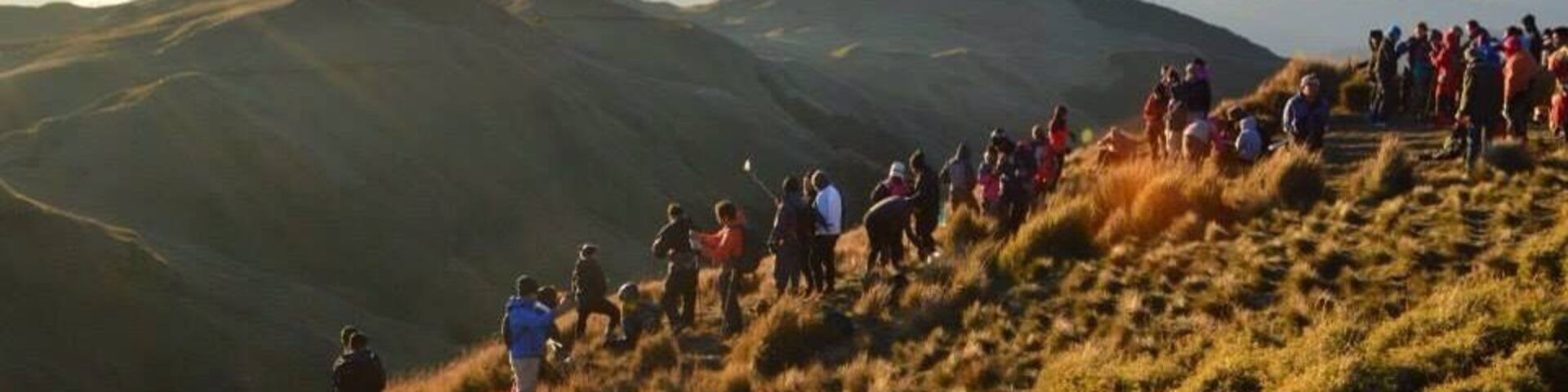 At the summit, #seaofclouds