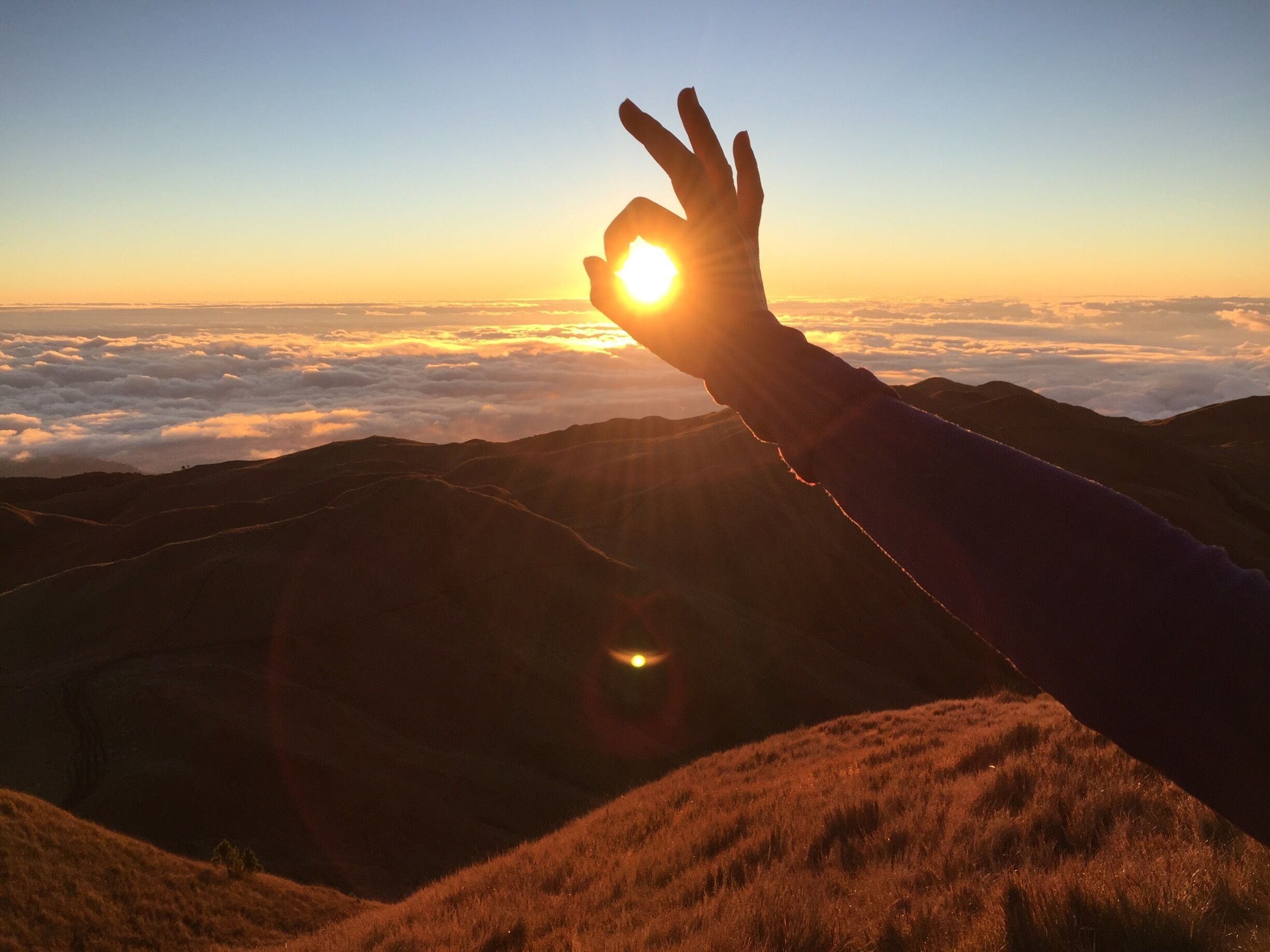 Revisited Mt. Pulag to witness its breathtaking sunrise..  