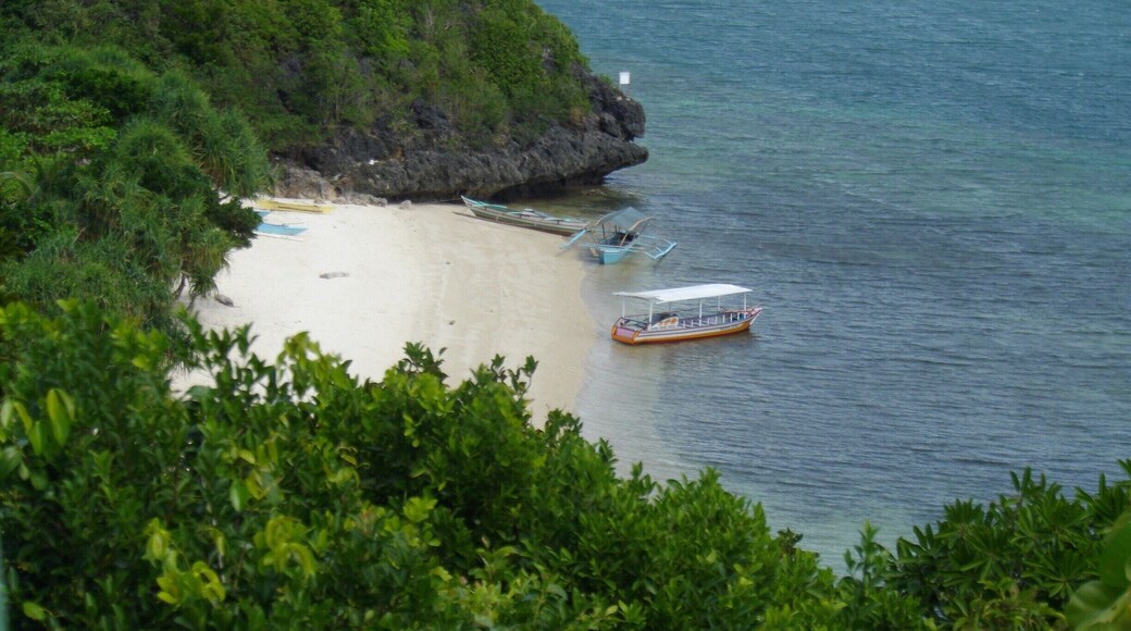 Explore Taklong Island National Marine Reserve,.. I have enjoyed the beauty of this island more than Boracay, it's not that crowded and so clean, we have spent our days exploring lesser traveled areas of the reef by sea kayak and snorkel. Try out their fresh seafood and local cuisine.This trip is Ideal for those seeking the serenity of nature.
You can stay at UP Visayas Dorm located in one of Taklong Islands, Seek the assistance of Provincial Environment and Natural Resources Office (PENRO) of Guimaras if you will visit this Island.