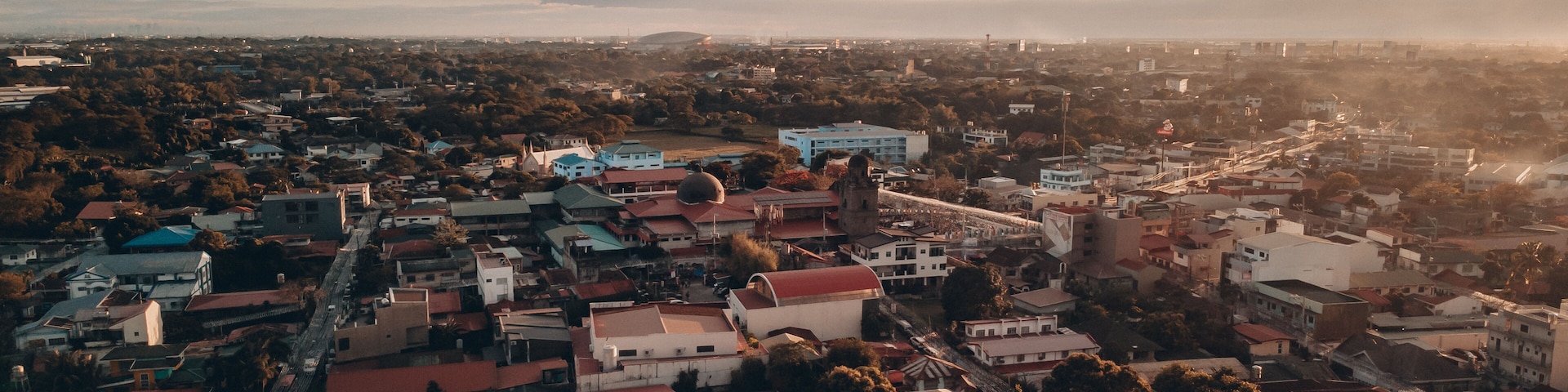 Aerial view of Santa Maria, Bulacan, Philippines