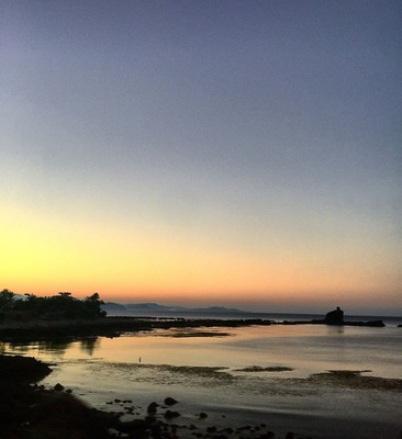 Watching the #Sunrise at Sulvec Beach in Narvacan ... #Beach #Vacation #Outdoors #Ocean #Philippines