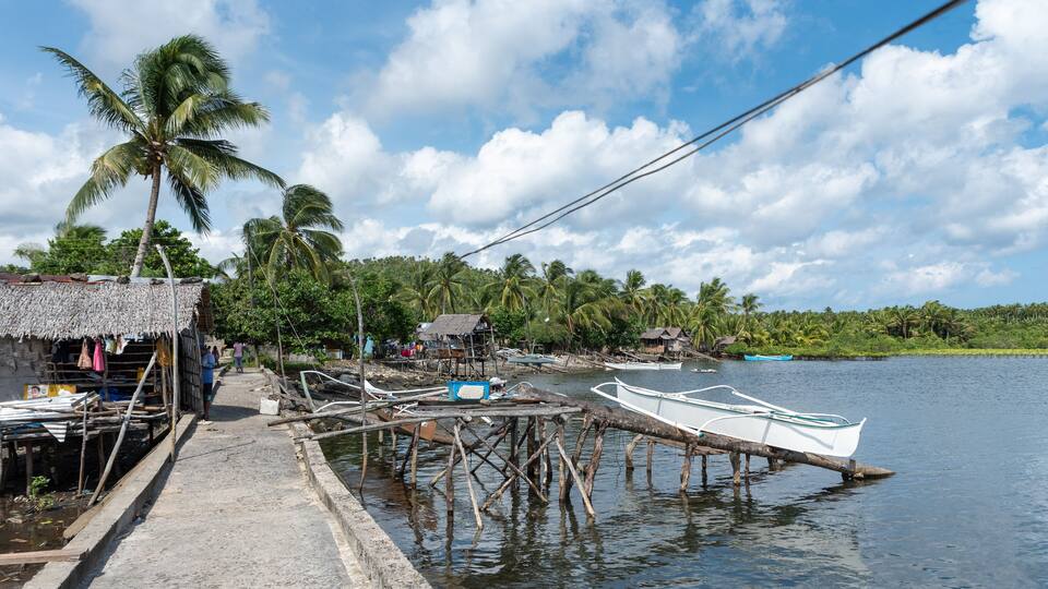 Views, Beaches and Landscapes of Dinagat Islands and Southern Leyte, Pintuyan, The Philippines.
