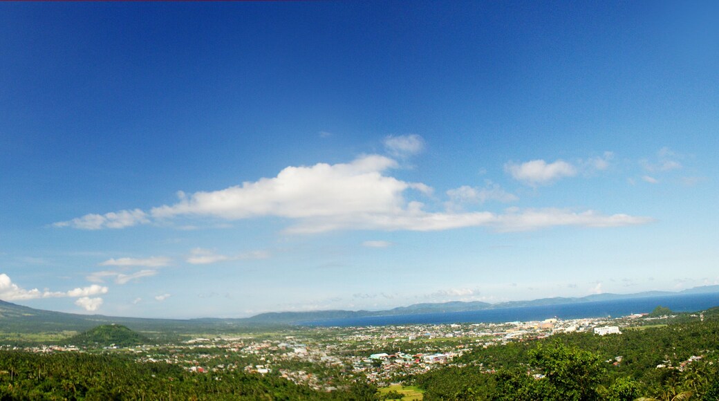 Panorama Legazpi City with Mayon Volcano
