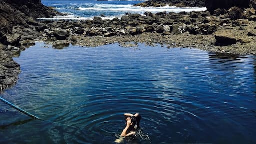 one of the sea pool like created by rocks along the shorline of cortes surigao del sur phil. #blue travel photo contest #aquatrove